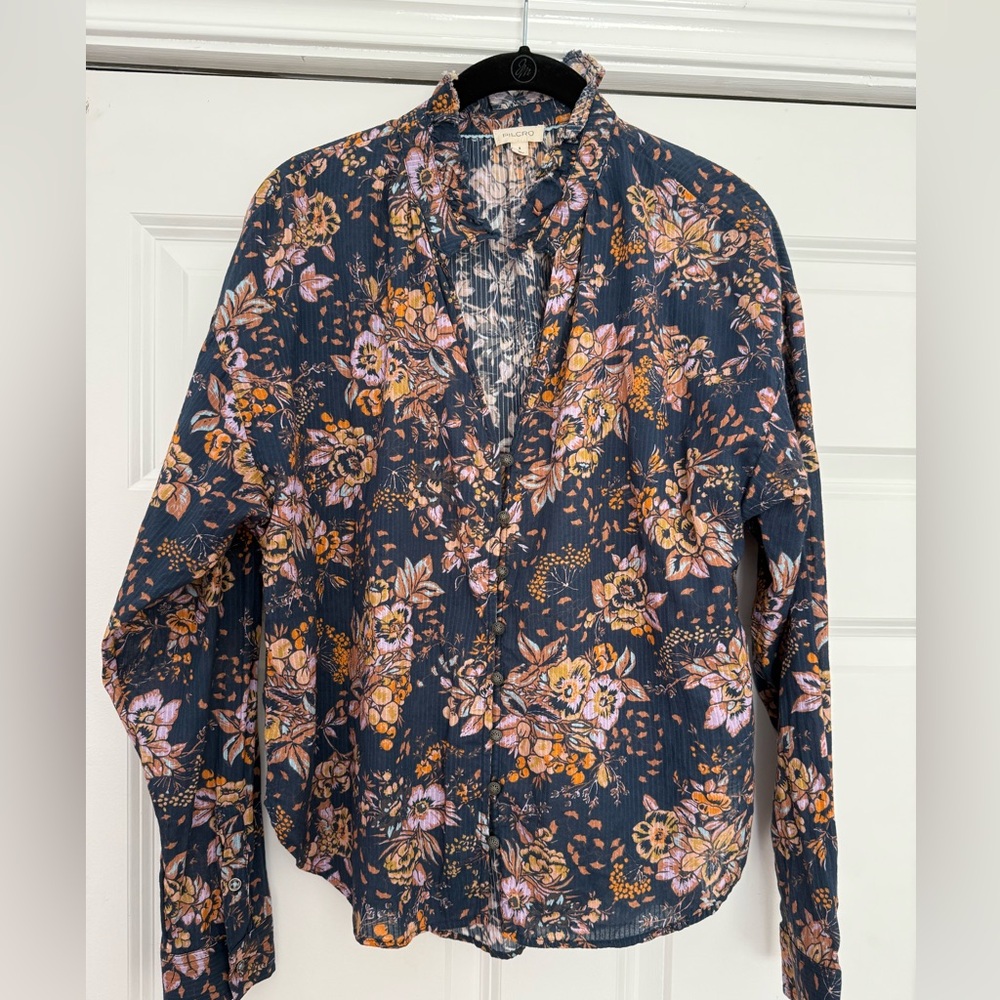 Pilcro Floral Print Women's Top